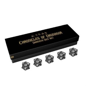 CHRONICLES OF DRUNAGOR: AGE OF DARKNESS: DARKNESS DICE SET (EN)