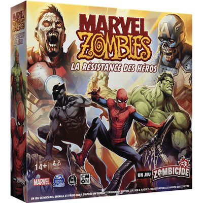 MARVEL ZOMBIES - UN JEU ZOMBICIDE - LA RÉSISTANCE DES HÉROS (FR)