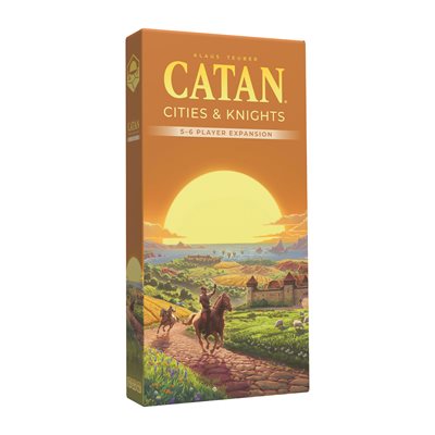 CATAN EXP: CITIES & KNIGHTS 5-6 PLAYERS - 6TH EDITION (EN) ^ Q2 2025