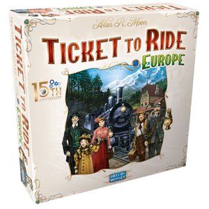 TICKET TO RIDE - EUROPE - 15TH ANNIVERSARY EDITION