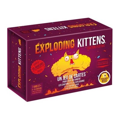 EXPLODING KITTENS - ÉDITION FESTIVE (FR)