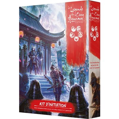 LA LEGENDE DES CINQ ANNEAUX RPG - LE KIT D'INITIATION (FR)