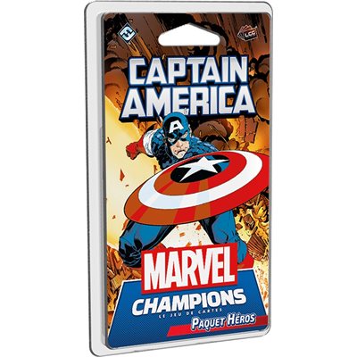 MARVEL CHAMPIONS JCE: CAPTAIN AMERICA - PAQUET HÉROS (FR)