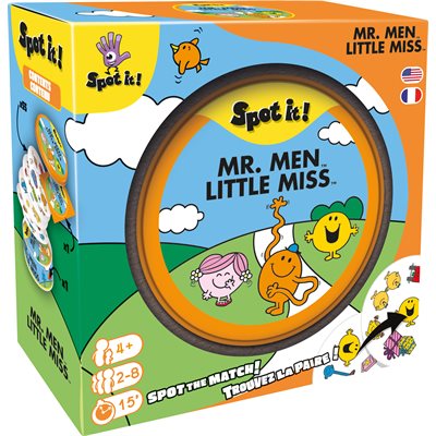 SPOT IT! / DOBBLE - MR. MEN AND LITTLE MISS (ML) ^ 12 AVRIL / APRIL 12