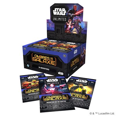 STAR WARS: UNLIMITED - OMBRES DE LA GALAXIE - BOOSTER DISPLAY (FR)