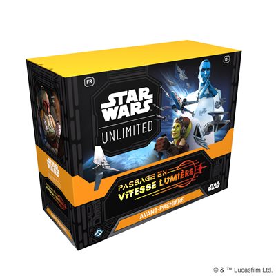 STAR WARS: UNLIMITED - PASSAGE EN VITESSE LUMIERE - BOITE DE PRERELEASE (FR)