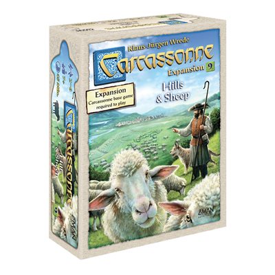 CARCASSONNE: EXP: #9 - HILLS & SHEEP